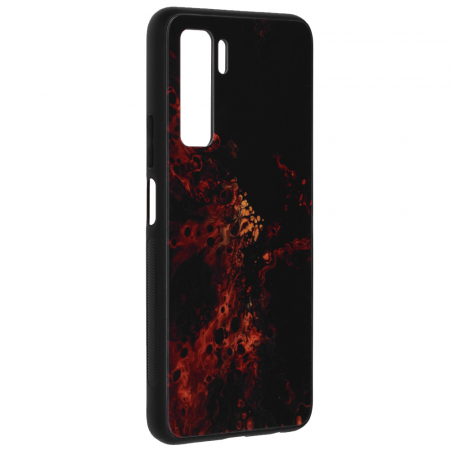 Husa Huawei P40 Lite 5G, Glaze Series, Red Nebula [3]