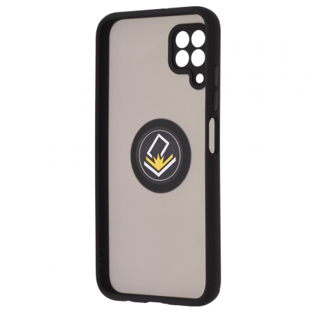 Husa Huawei P40 Lite cu inel suport stand magnetic, Negru [3]