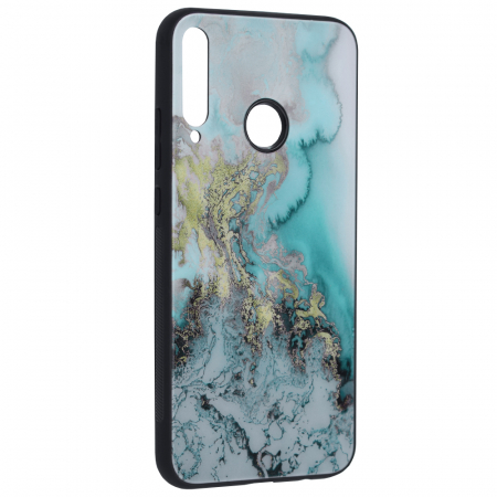 Husa Huawei P40 Lite E, Glaze Series, Blue Ocean [1]