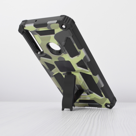 Husa Huawei P40 Lite E, Techsuit Blazor, Camo Lime [2]