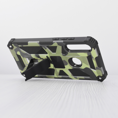 Husa Huawei P40 Lite E, Techsuit Blazor, Camo Lime [1]
