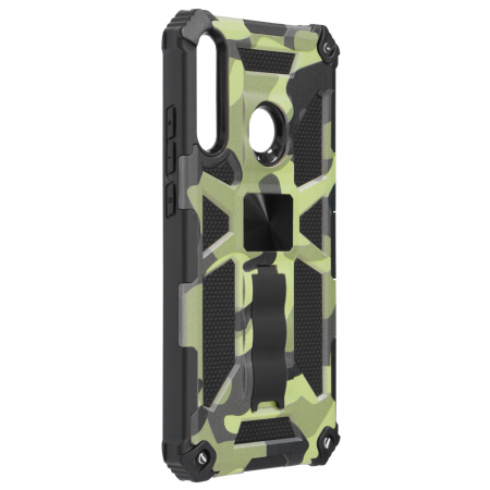 Husa Huawei P40 Lite E, Techsuit Blazor, Camo Lime [5]