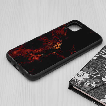 Husa Huawei P40 Lite, Glaze Series, Red Nebula [2]