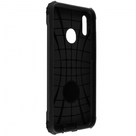 Husa Hybrid Armor pentru Huawei P Smart (2019), Negru [2]
