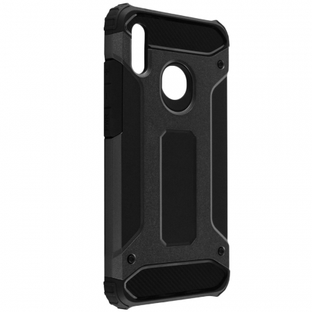 Huawei P Smart (2019) - Husa Hybrid Armor pentru Huawei P Smart (2019), Negru