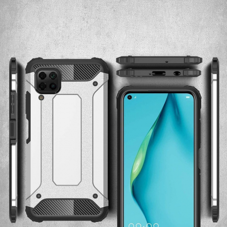 Husa Hybrid Armor pentru Huawei P40 Lite, Negru [2]