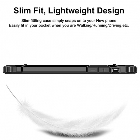 Husa Hybrid Armor pentru iPhone 12 Mini, Negru [5]