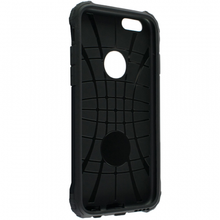 Husa Hybrid Armor pentru iPhone 6 / 6S, Negru [2]