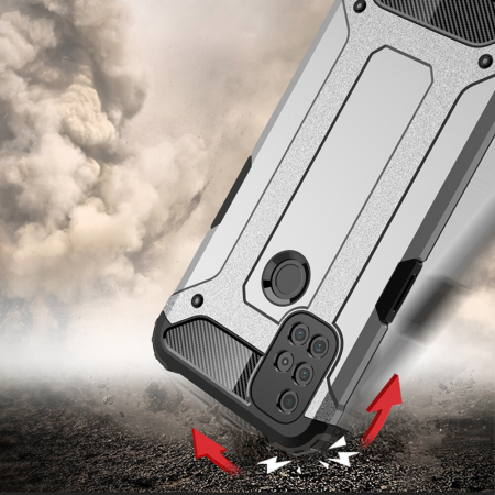 Husa Hybrid Armor pentru OnePlus Nord N10, Negru [3]