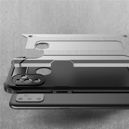 Husa Hybrid Armor pentru OnePlus Nord N100, Negru [3]