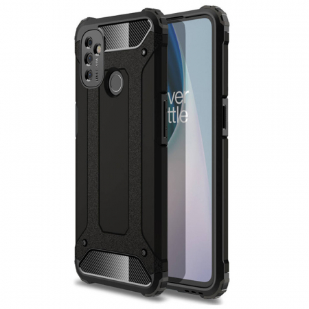 OnePlus - Husa Hybrid Armor pentru OnePlus Nord N100, Negru