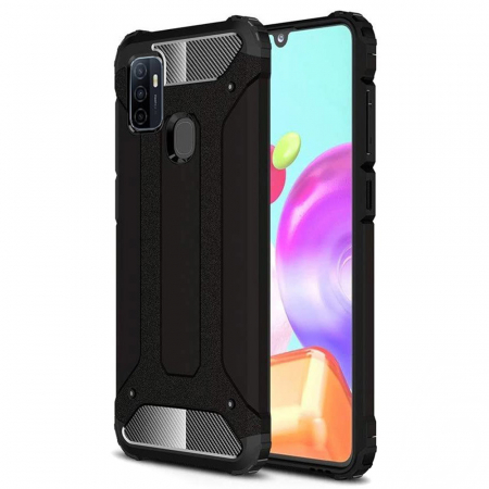 Oppo A53 - Husa Hybrid Armor pentru OPPO A53, Negru