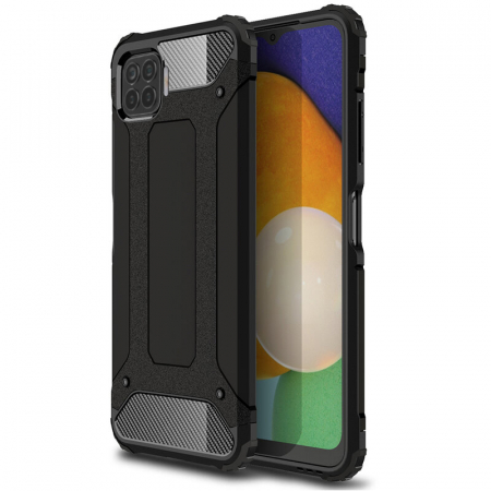 Oppo A94 - Husa Hybrid Armor pentru OPPO Reno 5 Lite / A94 / Reno 5F 5G, Negru