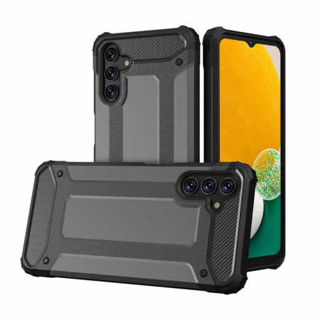 Galaxy A13 5G - Husa Hybrid Armor pentru Samsung Galaxy A13 5G, Negru