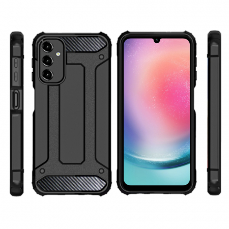 Husa Hybrid Armor pentru Samsung Galaxy A24, Negru [1]