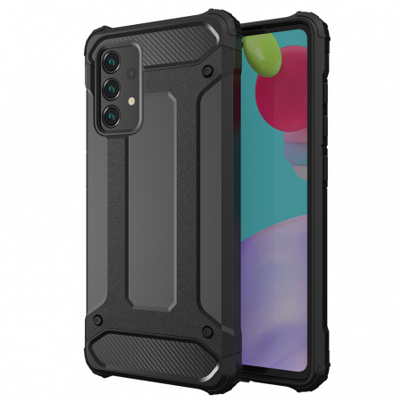 Galaxy A32 4G - Husa Hybrid Armor pentru Samsung Galaxy A32 4G, Negru