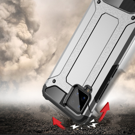 Husa Hybrid Armor pentru Samsung Galaxy A42 5G, Negru [7]