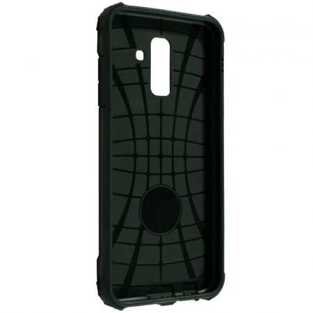 Husa Hybrid Armor pentru Samsung Galaxy A6 Plus (2018), Negru [2]