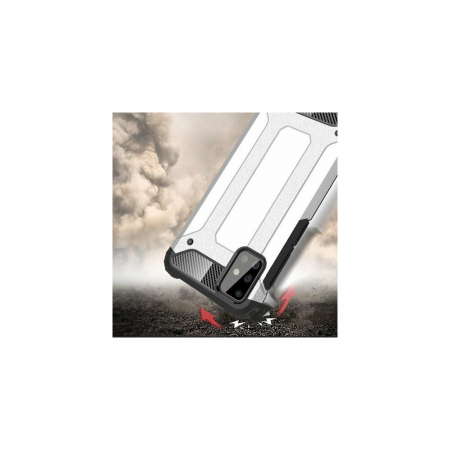 Husa Hybrid Armor pentru Samsung Galaxy A71, Negru [3]