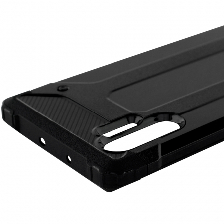 Husa Hybrid Armor pentru Samsung Galaxy Note 10 Plus, Negru [6]