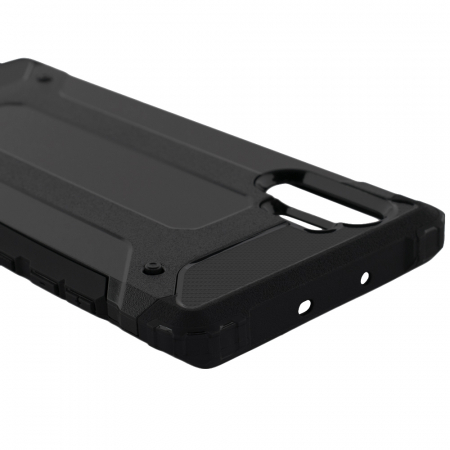 Husa Hybrid Armor pentru Samsung Galaxy Note 10 Plus, Negru [4]