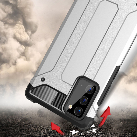 Husa Hybrid Armor pentru Samsung Galaxy Note 20, Negru [1]