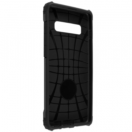 Husa Hybrid Armor pentru Samsung Galaxy S10+, Negru [2]