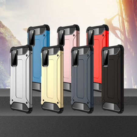Husa Hybrid Armor pentru Samsung Galaxy S20 FE, Negru [5]