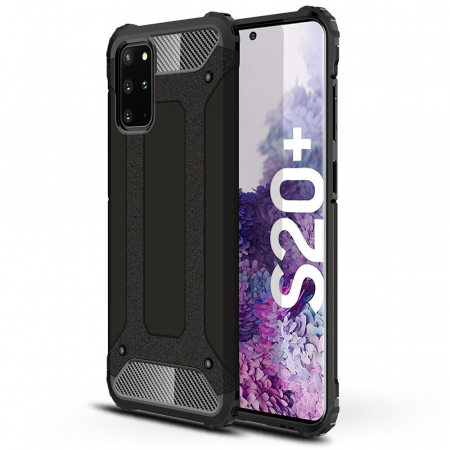 Galaxy S20 Plus - Husa Hybrid Armor pentru Samsung Galaxy S20 Plus, Negru