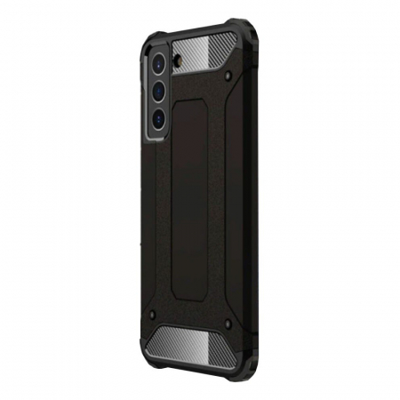 Husa Hybrid Armor pentru Samsung Galaxy S21 FE, Negru [1]