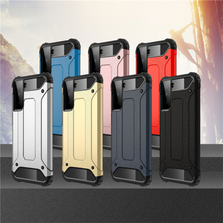 Husa Hybrid Armor pentru Samsung Galaxy S21 Plus, Negru [2]