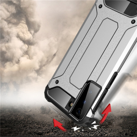 Husa Hybrid Armor pentru Samsung Galaxy S22, Negru [3]