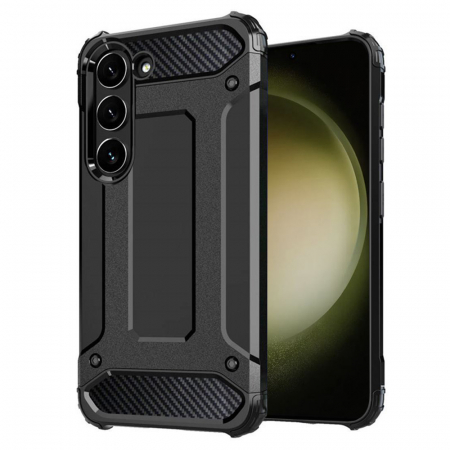 Samsung - Husa Hybrid Armor pentru Samsung Galaxy S23 Plus, Negru