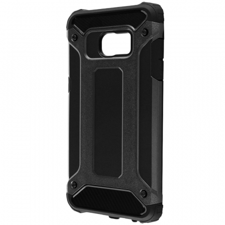 Husa Hybrid Armor pentru Samsung Galaxy S7 Edge, Negru [2]