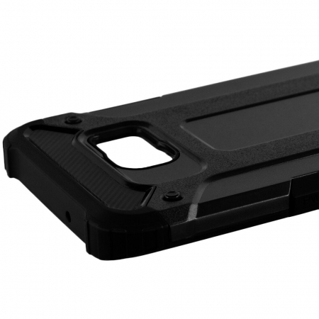 Husa Hybrid Armor pentru Samsung Galaxy S7 Edge, Negru [4]