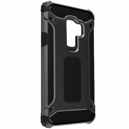 Samsung - Husa Hybrid Armor pentru Samsung Galaxy S9 Plus, Negru