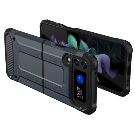 Husa Hybrid Armor pentru Samsung Galaxy Z Flip3 5G, Negru [2]