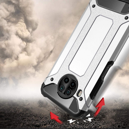 Husa Hybrid Armor pentru Xiaomi Mi 10T Lite, Negru [3]