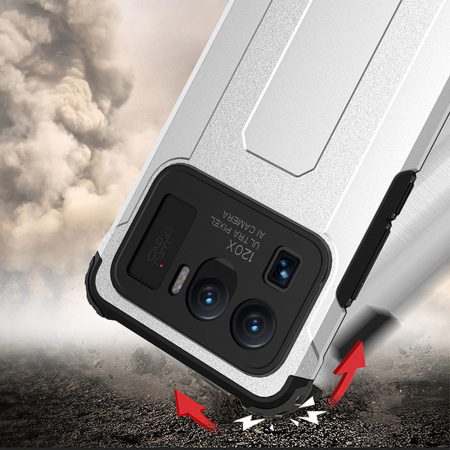 Husa Hybrid Armor pentru Xiaomi Mi 11 Ultra, Negru [3]