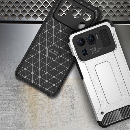 Husa Hybrid Armor pentru Xiaomi Mi 11 Ultra, Negru [4]