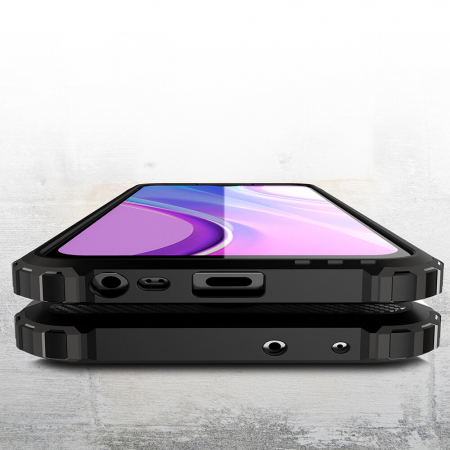 Husa Hybrid Armor pentru Xiaomi Redmi 9, Negru [5]