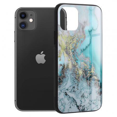 iPhone 11 - Husa iPhone 11, Glaze Series, Blue Ocean