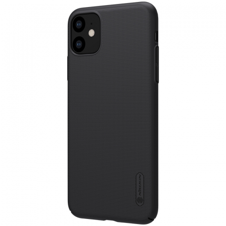 Husa iPhone 11, Nillkin Super Frosted Shield, Negru [4]