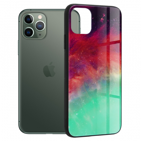 iPhone 11 Pro - Husa iPhone 11 Pro, Glaze Series, Fiery Ocean