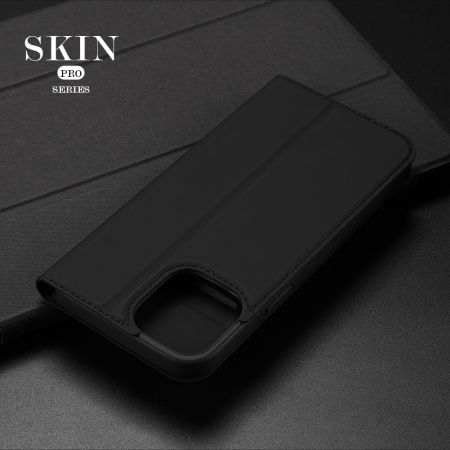 Husa iPhone 11 Pro Max, Dux Ducis Skin Pro Flip Book, Negru [7]