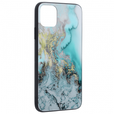 Husa iPhone 11 Pro Max, Glaze Series, Blue Ocean [1]