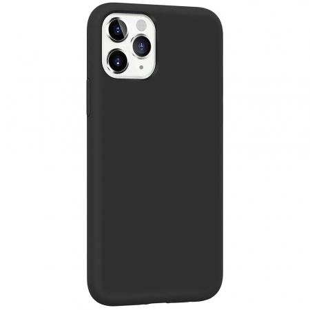 Husa iPhone 11 Pro Max, Soft Edge Silicone, Negru [7]