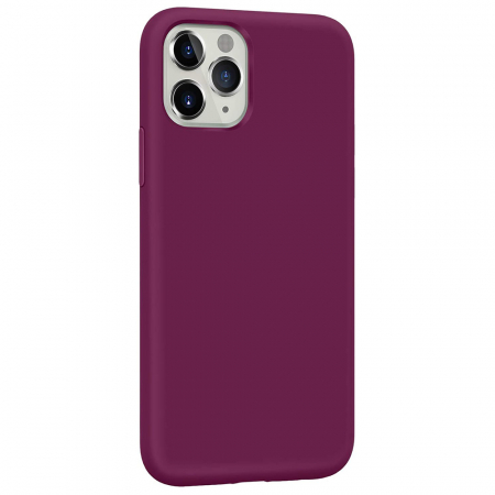 Husa iPhone 11 Pro Max, Soft Edge Silicone, Plum Violet [8]