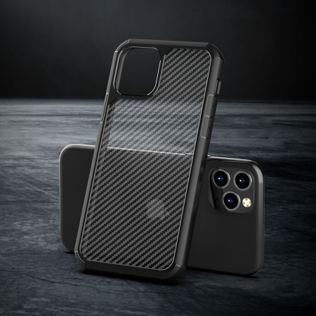 Husa iPhone 11, Techsuit CarbonFuse, Negru [13]