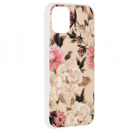 Husa iPhone 11, Techsuit Marble Series, Mary Berry Nude [1]
